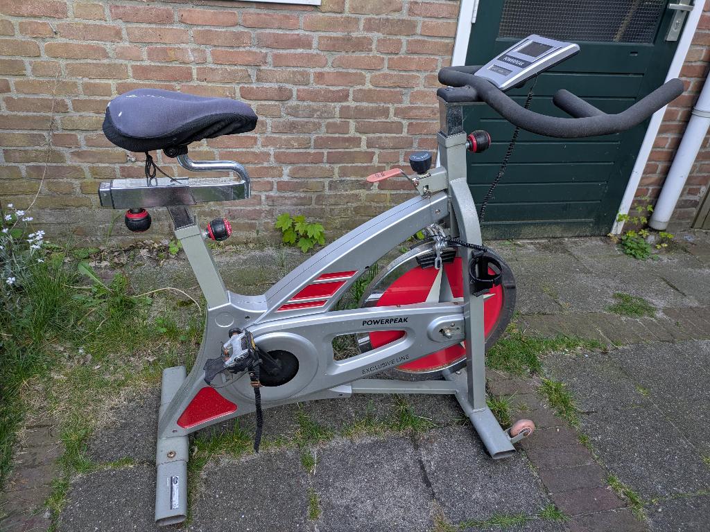 Speed bike / hometrainer (vliegwiel), Ophalen, Gebruikt, Metaal, Spinningfiets