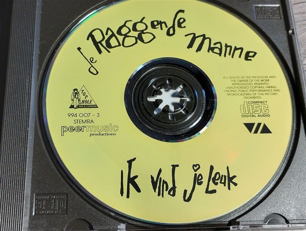 De Raggende Manne ‎- Brandende Vlierbessen [Limited Edition, Ophalen of Verzenden, Zo goed als nieuw, Poprock