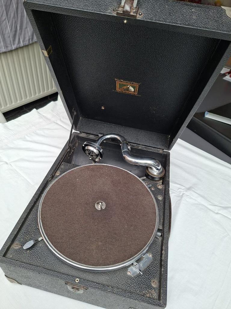 His Master's Voice, gramophone, grammofoon, model 97C, 1930, Ophalen of Verzenden