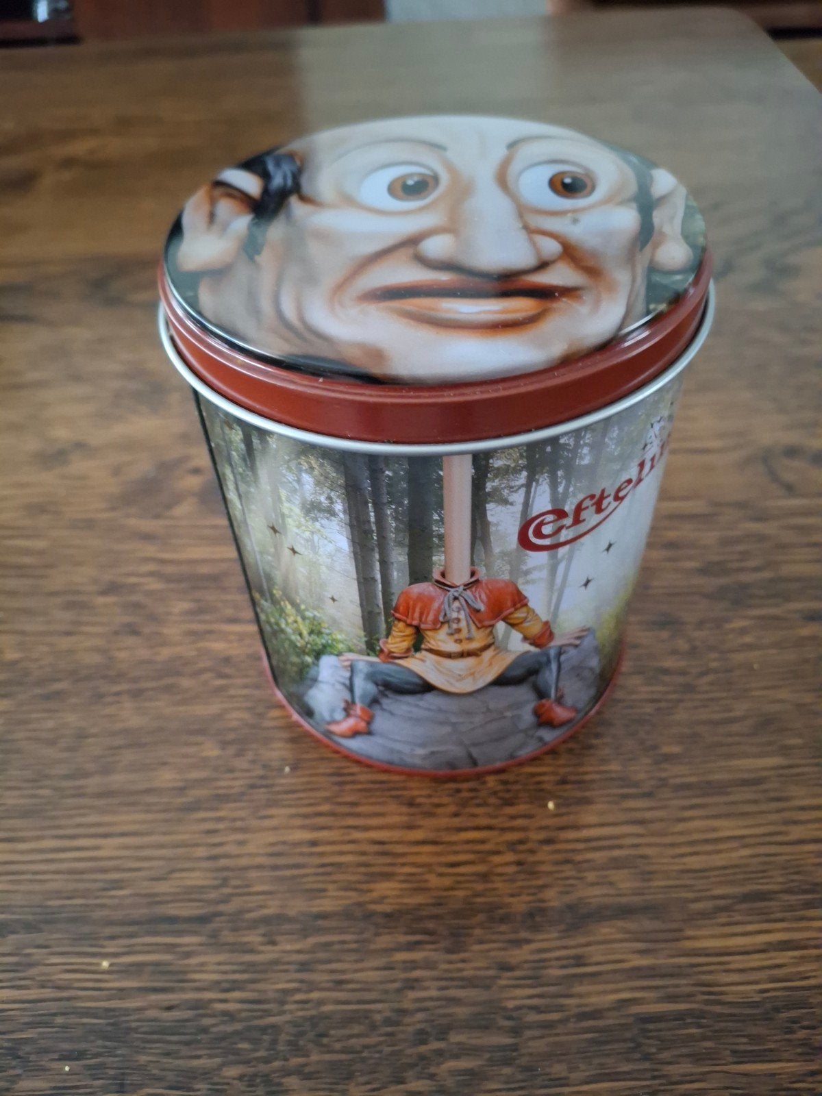 Efteling blikje met Langnek - Sprookjesbos, Ophalen of Verzenden