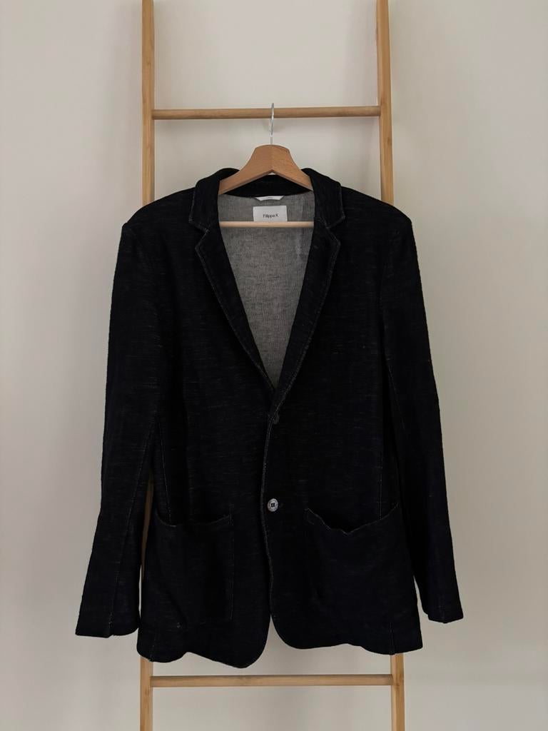 Donkergrijze jasje/blazer Filippa K, Ophalen of Verzenden, Zo goed als nieuw, Jasje, Maat 34 (XS) of kleiner
