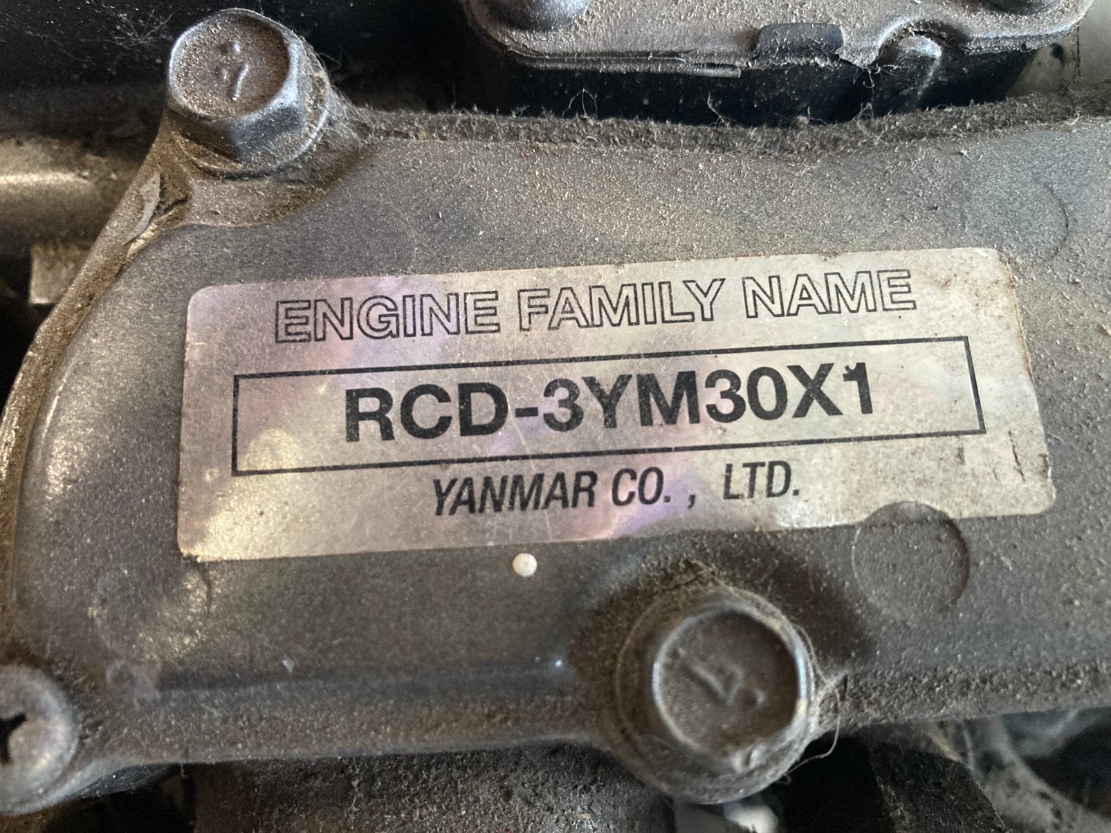 Yanmar 3YM30 met keerkoppeling niet compleet, Ophalen, 10 tot 30 pk, Gebruikt, Binnenboordmotor