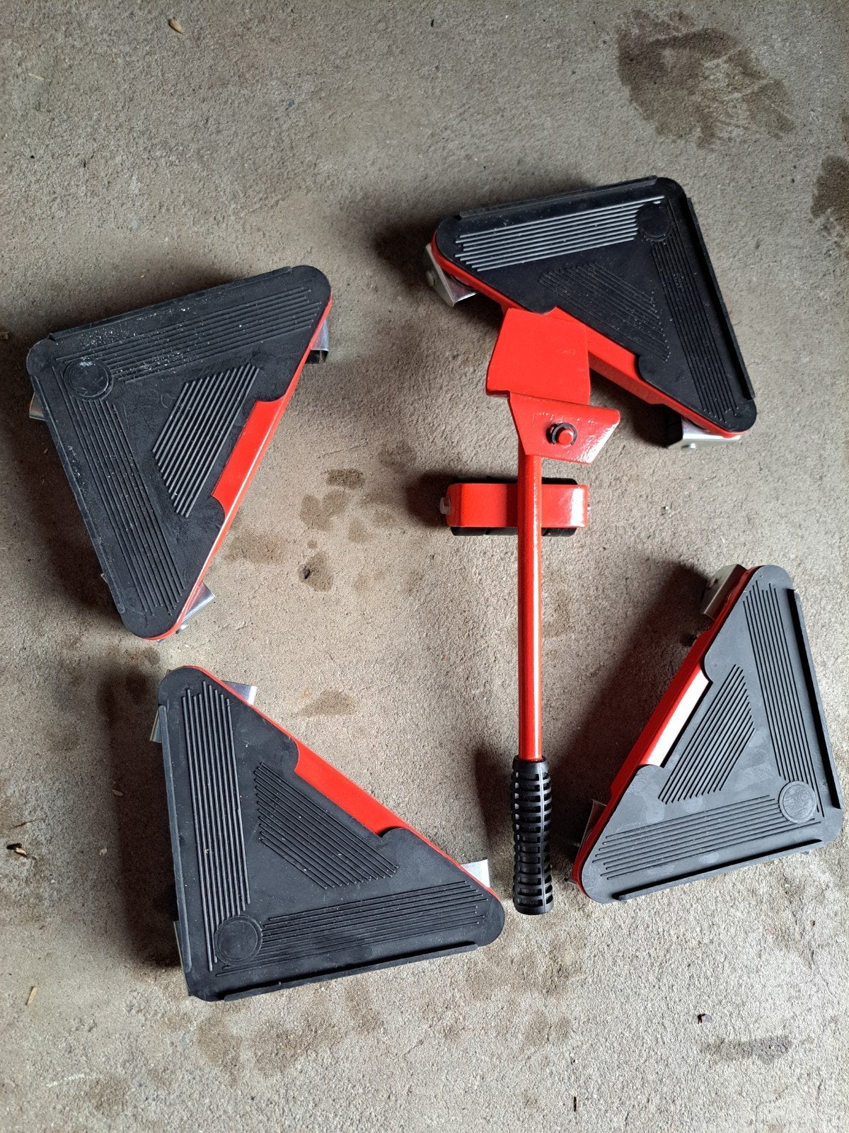 Duro Meubelroller set met hefboom - Verhuisgemak, Ophalen, Nieuw