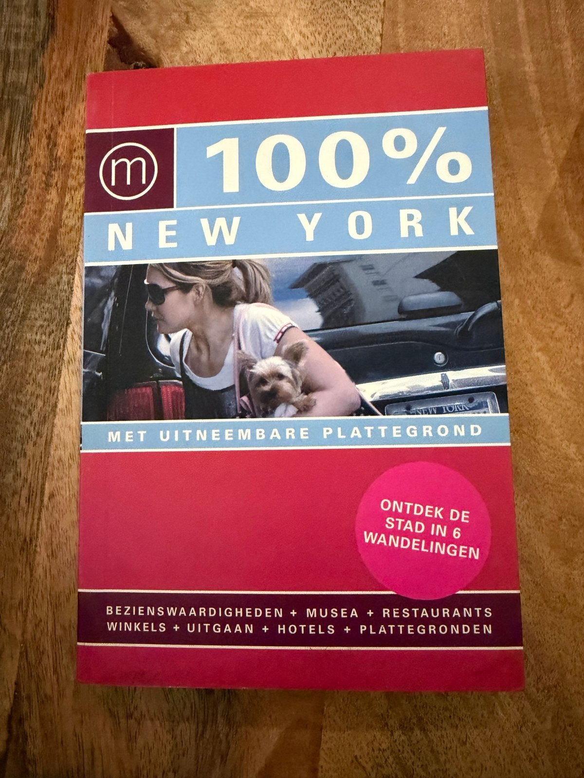 100% New York Reisgids met uitneembare plattegrond, Overige merken, Ophalen of Verzenden, Zo goed als nieuw, Reisgids of -boek