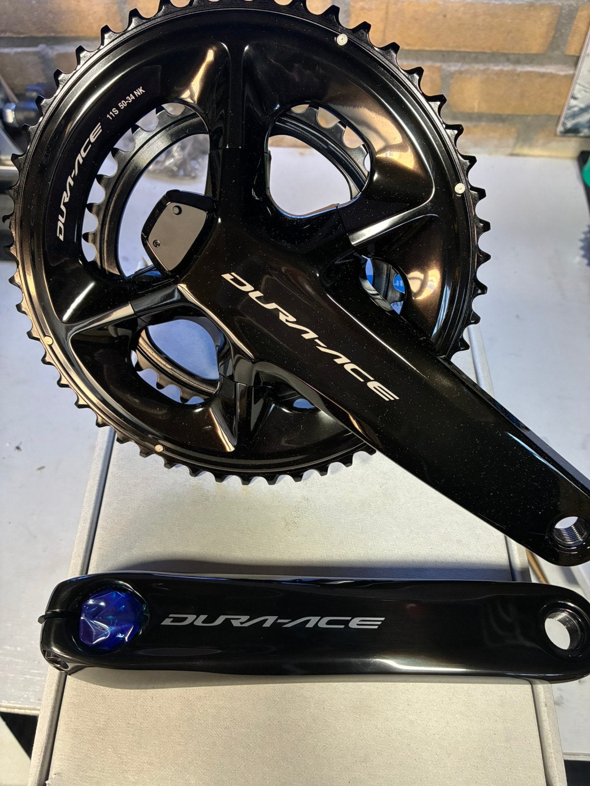 Shimano Dura-Ace Powermeter, Fietsen en Brommers, Fietsonderdelen, Crankstel of Pedalen, Nieuw, Ophalen of Verzenden, Aluminium