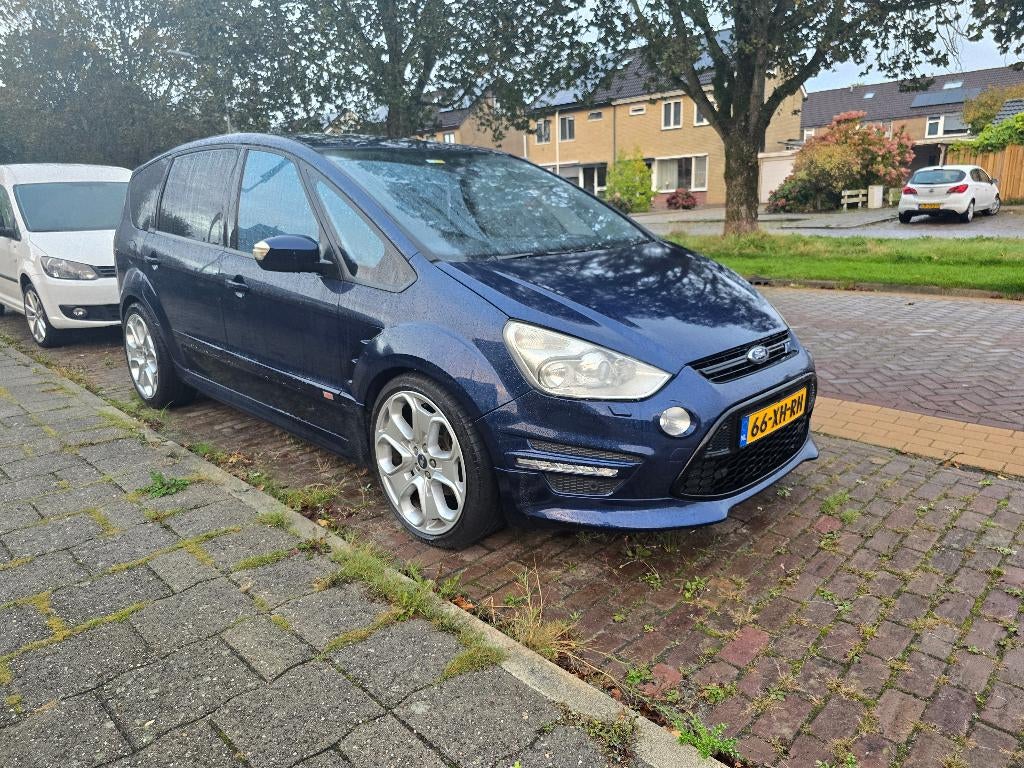 Ford S-Max 2.5T 270PK, Prins LPG G3, 20Inch ZIE Omschrijving, Voorwielaandrijving, Stof, Zwart, 7 stoelen