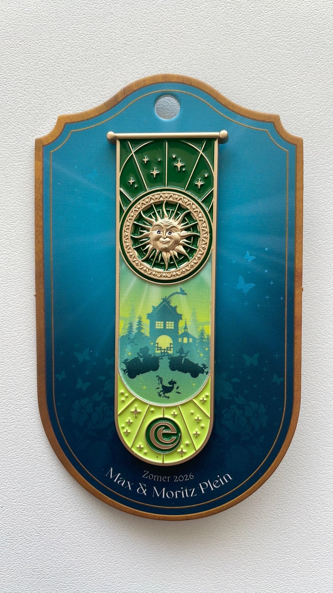 Efteling pin Zomer 2026 Max&Moritz Plein EPP 506 op kaartje, Ophalen of Verzenden, Nieuw, Button of Speldje