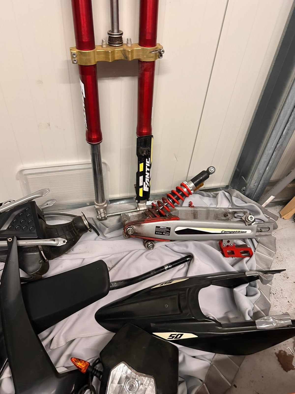 Diverse onderdelen fantic sm50, Verzenden, Gebruikt, Overige merken