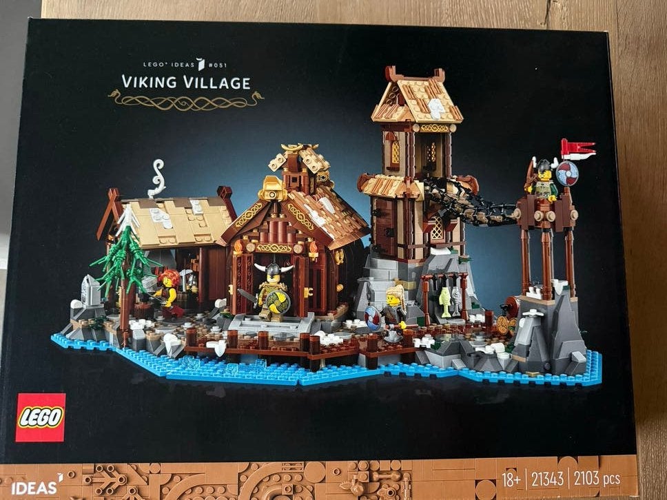 LEGO Ideas Viking Village (21343) - Zo goed als nieuw, Kinderen en Baby's, Lego, Ophalen of Verzenden, Compleet, Complete set