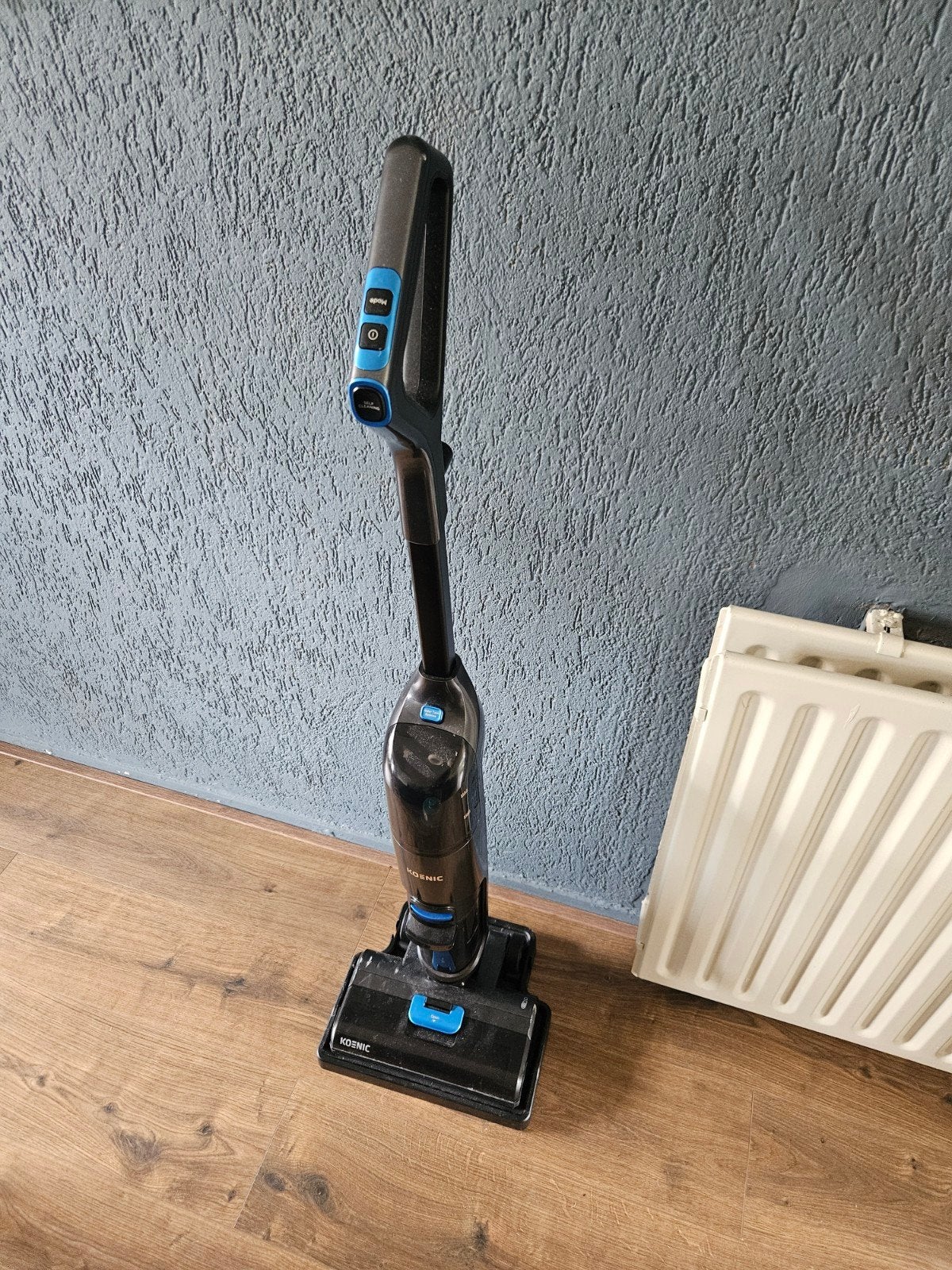 Koenic Steelstofzuiger met Dweilfunctie - Gebruikt, Ophalen, Overige merken, Gebruikt, Draadloos