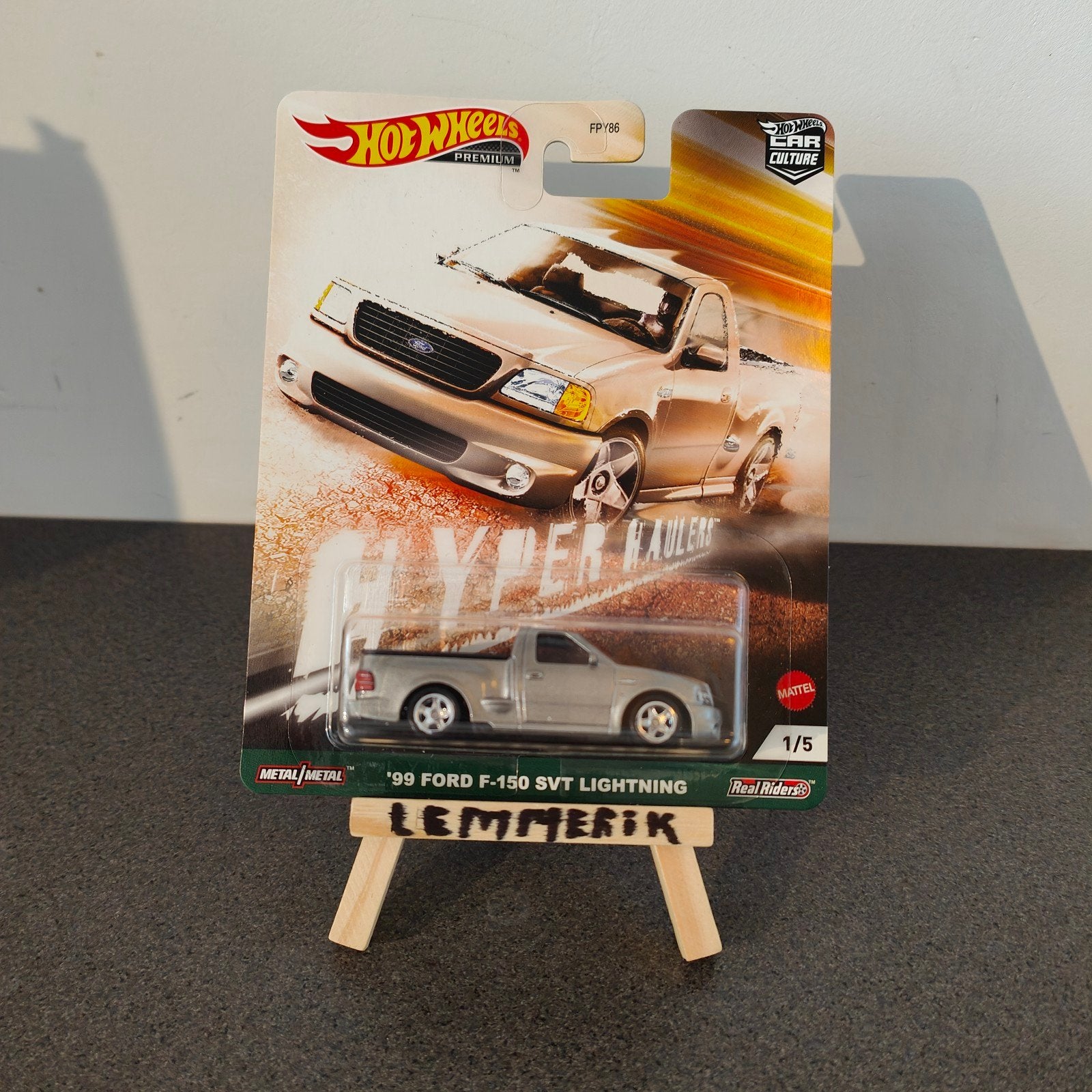 Hot Wheels Premium '99 Ford F-150 SVT Lightning, Ophalen of Verzenden, Nieuw, Auto