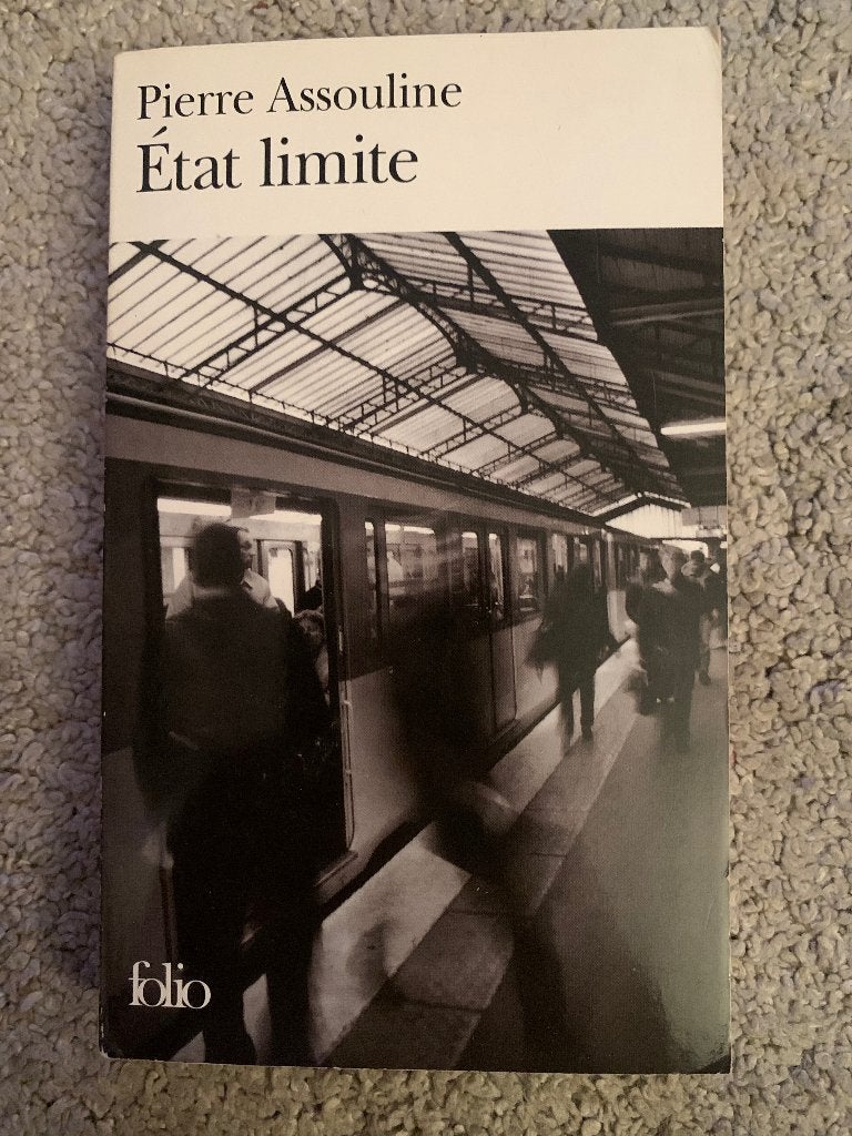 Pierre Assouline – État limite, Boeken, Ophalen of Verzenden, Zo goed als nieuw, Assouline, Piere, Europa overig