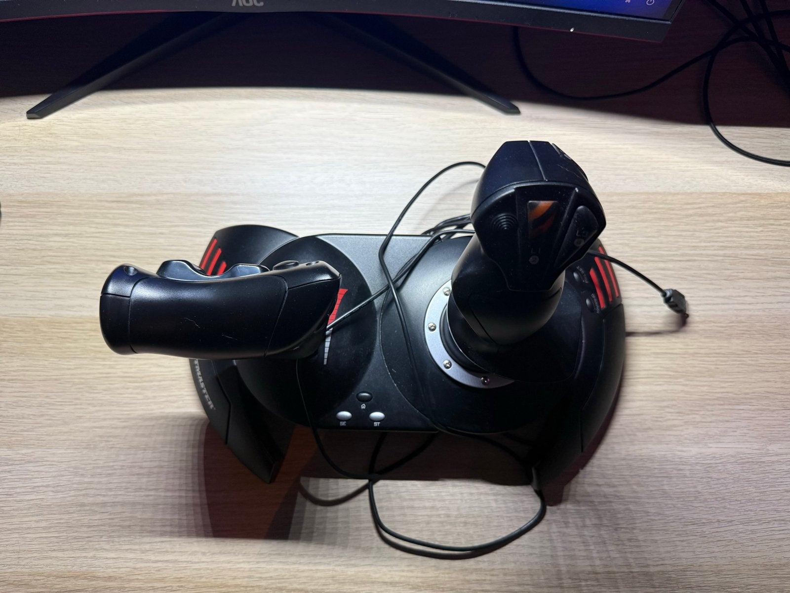 Thrustmaster flighing stick, Ophalen of Verzenden, Nieuw