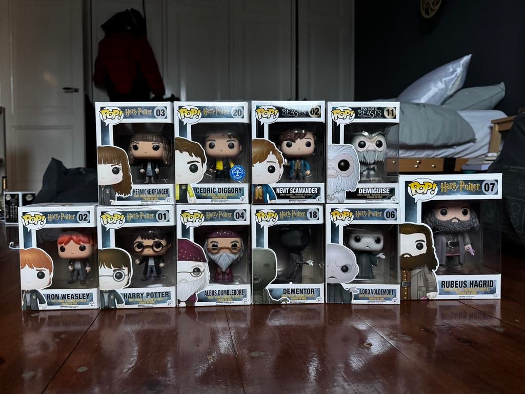 Harry Potter/Fantastic Beasts Funko Pop set, Ophalen of Verzenden, Zo goed als nieuw