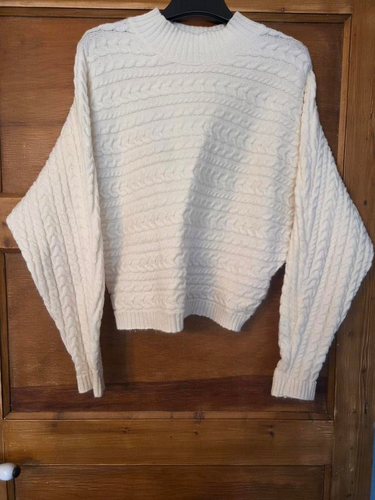 Mooie crèmekleurige trui van Loavies maat S, Maat 38/40 (M), Beige, Ophalen of Verzenden, Loavies