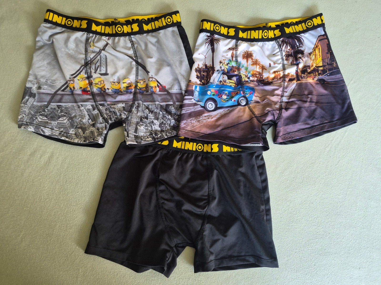 3x Minions boxershort 152/158, Ophalen, Nacht- of Onderkleding, Jongen, Minions
