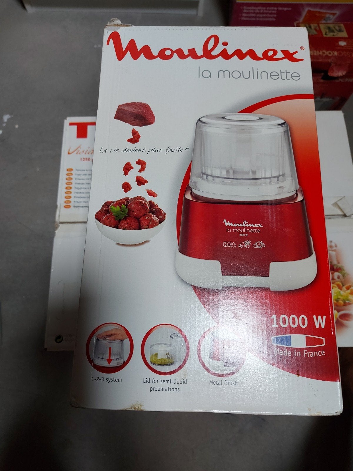 Moulinex keukenmachine DP700, Witgoed en Apparatuur, 4 liter of meer, Ophalen of Verzenden, Zo goed als nieuw, 3 snelheden of meer
