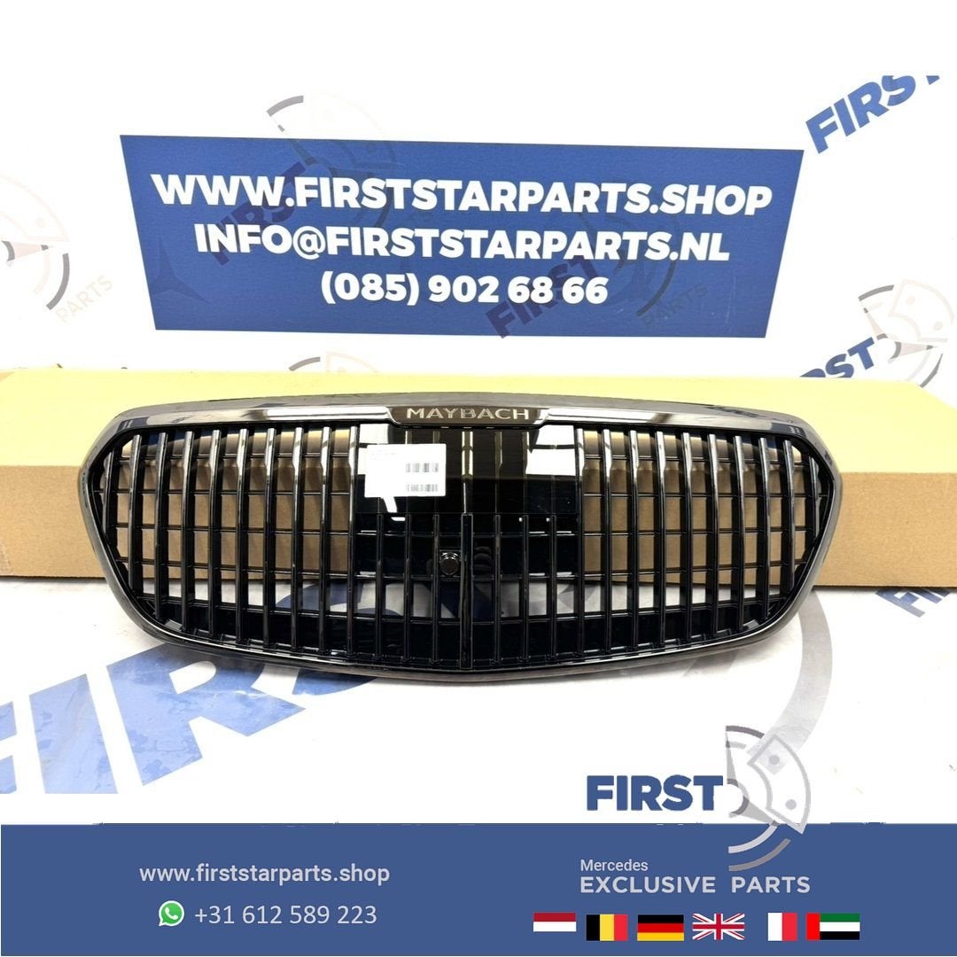 W223 MAYBACH BUMPER GRIL S KLASSE ORIGINEEL A2238801303 MERC, Gebruikt, -, Ophalen of Verzenden, -