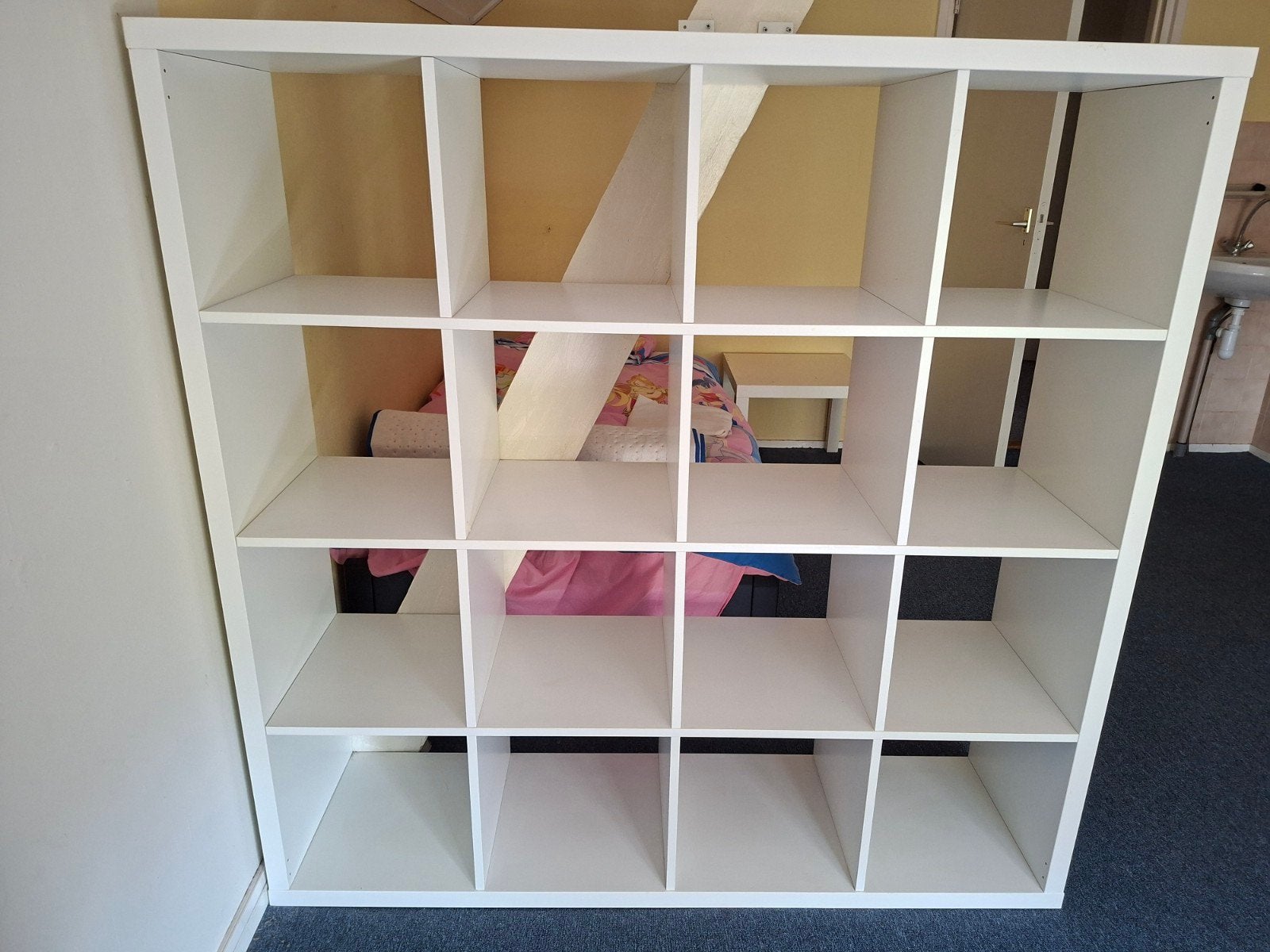 Handige vakjeskast van de Ikea (147 bij 147 cm), Ophalen, Gebruikt
