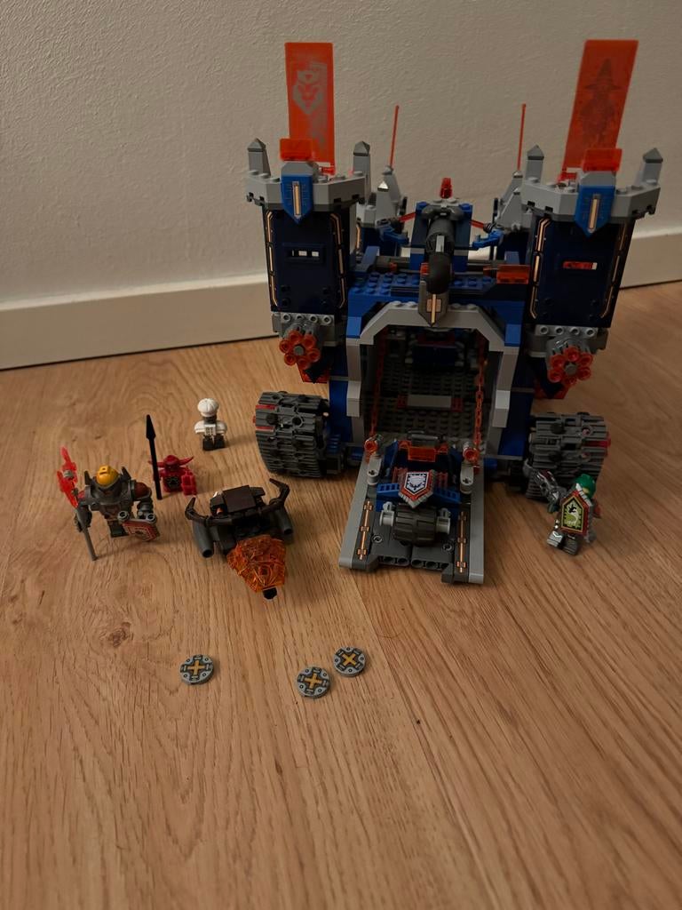Lego Nexo Knights Kasteel van de Koning 70317, Ophalen of Verzenden, Zo goed als nieuw, Complete set, Lego