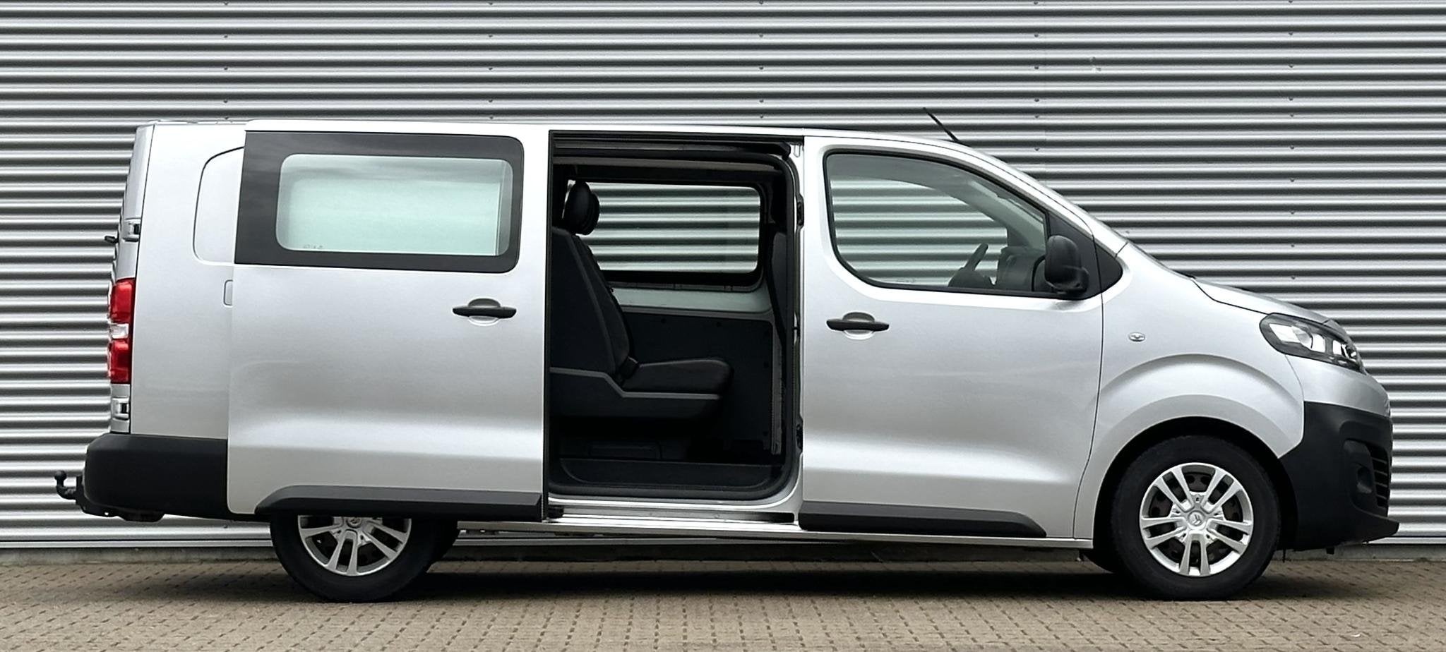 Citroen Jumpy 2.0 BlueHDI 120PK Dubbele cabine dc MARGE BTW, Voorwielaandrijving, Stof, Gebruikt, Euro 6