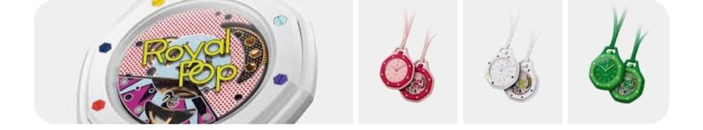 Nieuwe Swatch x AP Royal Pop Zakhorloge, Nieuw, Ophalen of Verzenden, Kunststof, Zakhorloge