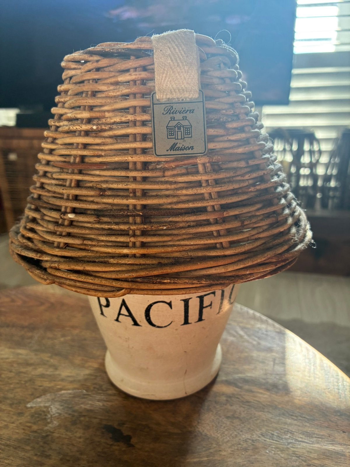 RM Pacific ratan windpicht, Ophalen, Zo goed als nieuw, Rond