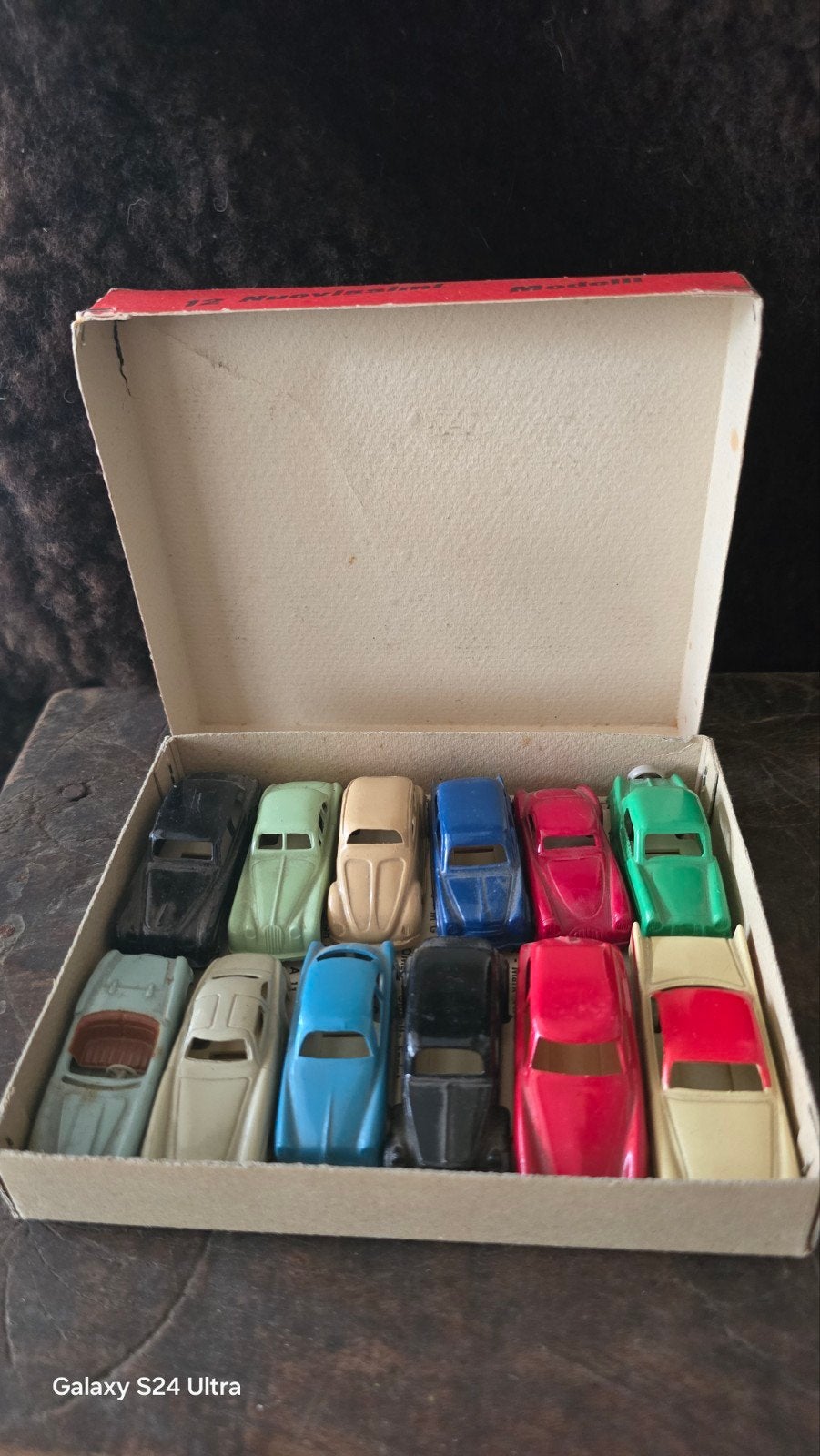 Vintage plastic INGAP miniatuurauto's (Série 20) uit Italië,, Ophalen of Verzenden