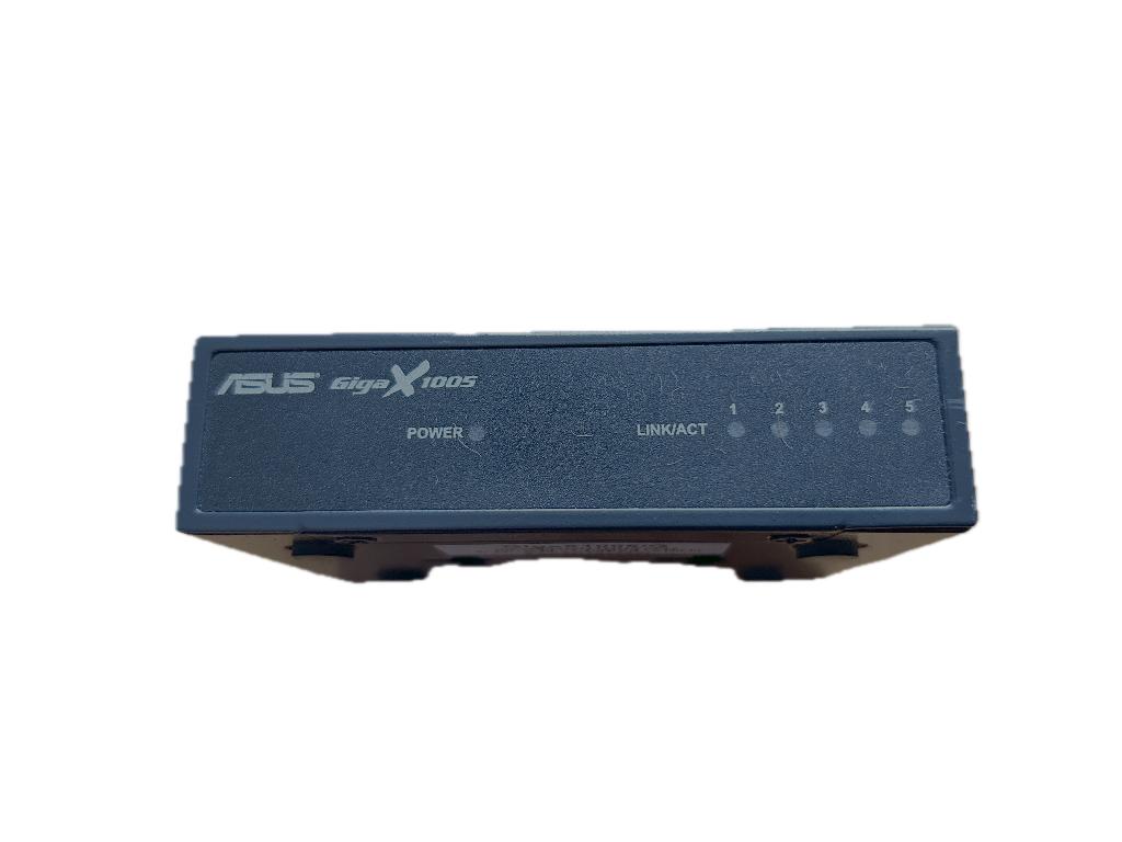 Asus GigaX 1005/G + HP 3-Com switch 5, Computers en Software, Ophalen of Verzenden, Gebruikt