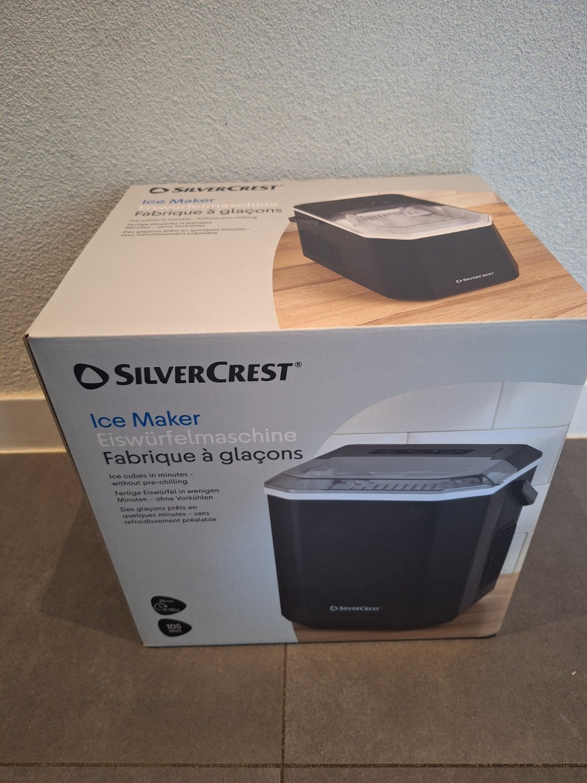 silvercrest ijsblokjes machine NIEUW IN DOOS, Ophalen, Nieuw