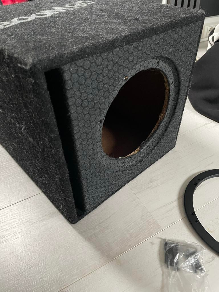 8 inch Subwoofer Kist, Ophalen of Verzenden, Gebruikt