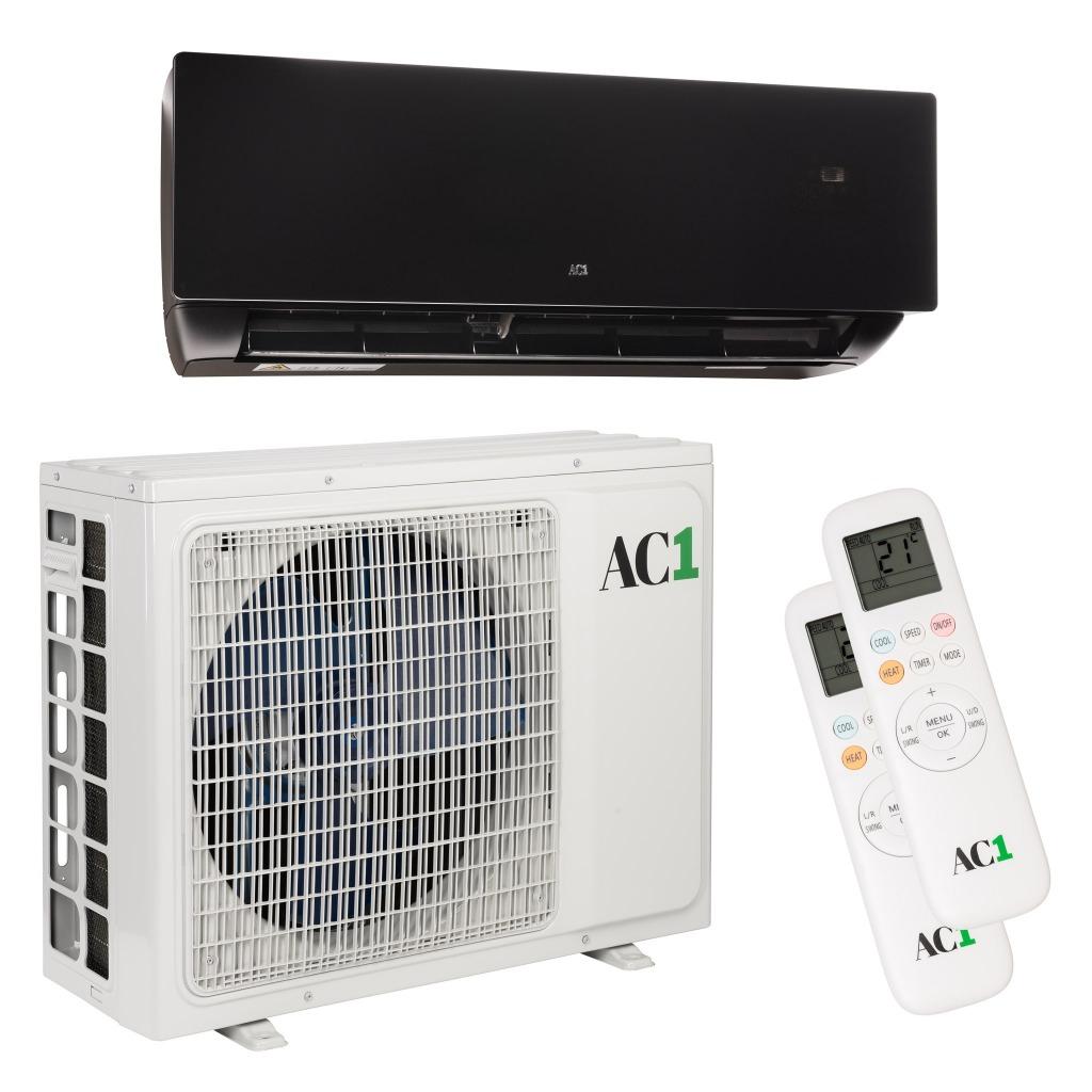AIRCO / "JP-Black"  AC1 3.5Kw + WiFi & Gratis Aansluitset, Witgoed en Apparatuur, Airco's, Koelen en Ontvochtigen, Timer, Nieuw