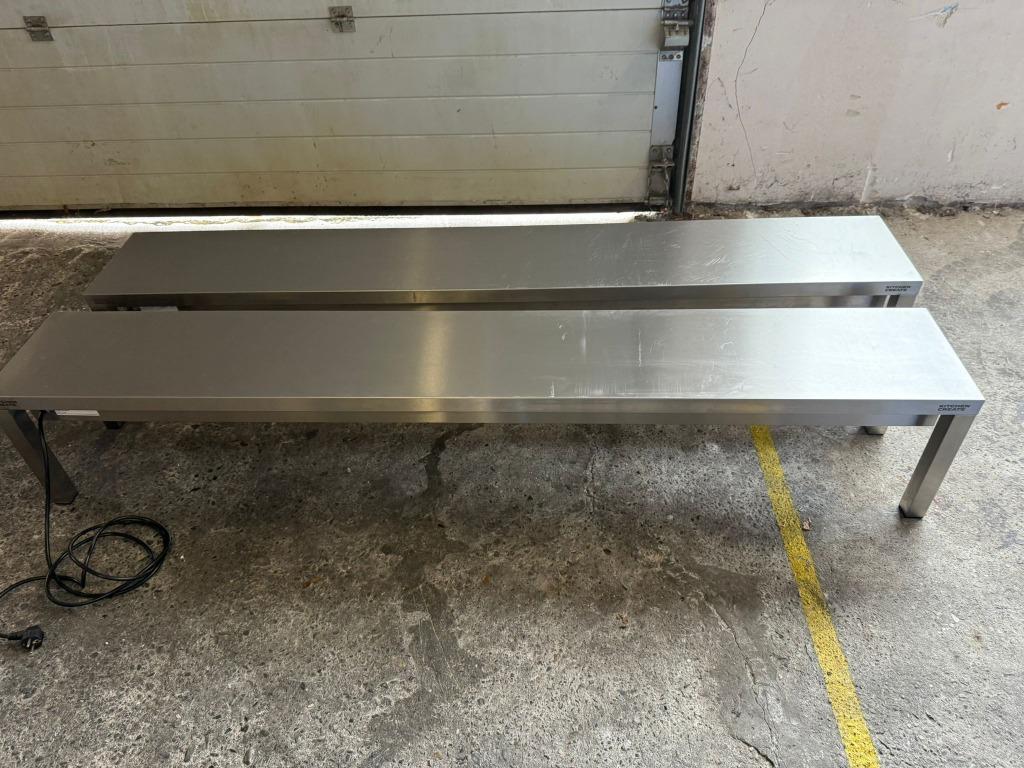 Combisteel Etagere Keramisch Verwarmd 2 stuks, Ophalen, Gebruikt, Overige typen