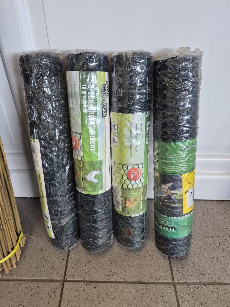 Kippengaas rol 10m x 50cm - OP=OP!, Tuin en Terras, Gaas en Draad, Nieuw, Gaas, 10 tot 20 meter, Ophalen