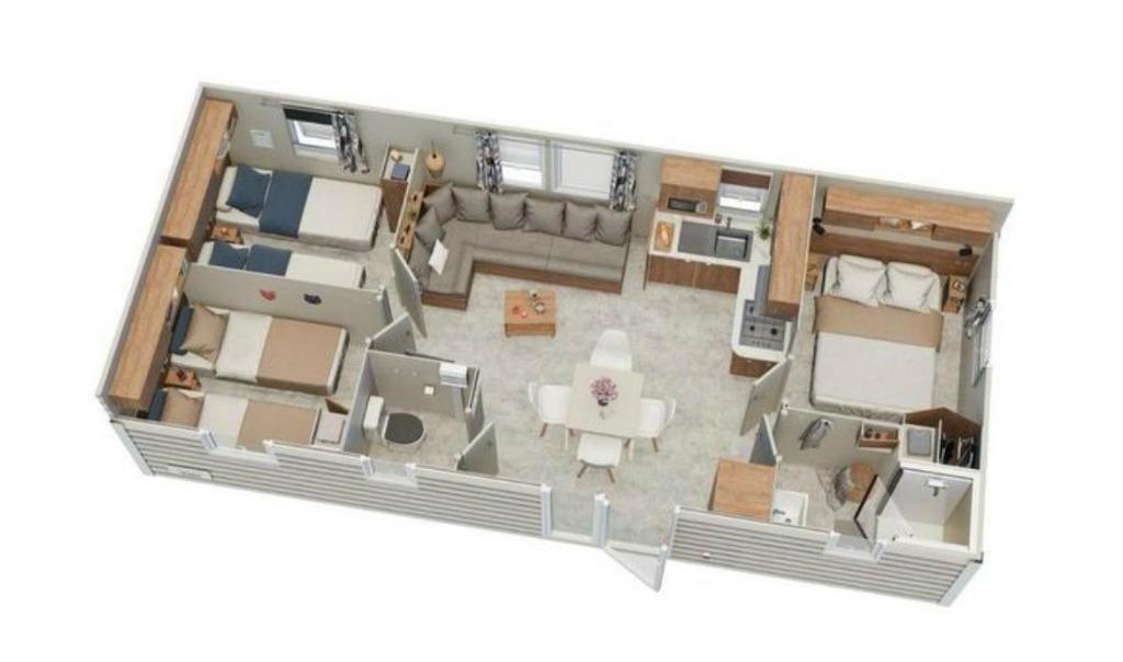 Foto 2 van NIEUW IRM Magnolia en Capucine chalets stacaravan