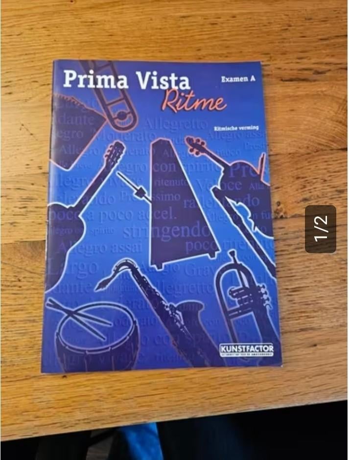 Prima Vista Ritme Examen A Nieuw, Muziek en Instrumenten, Bladmuziek, Klassiek, Nieuw, Ophalen of Verzenden, Artiest of Componist