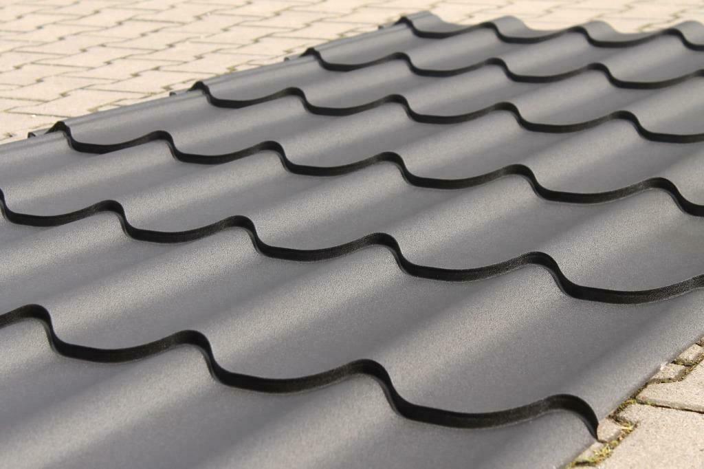 Dakpanplaten dakplaten damwandplaten mat Zwart Dakprofiel, Doe-het-zelf en Verbouw, Ophalen, Nieuw, Overige materialen, Minder dan 20 mm