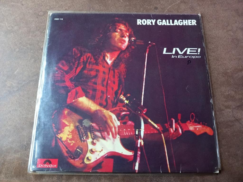 Lp rory gallanger - live in europe, Ophalen of Verzenden, Gebruikt, 12 inch, Poprock