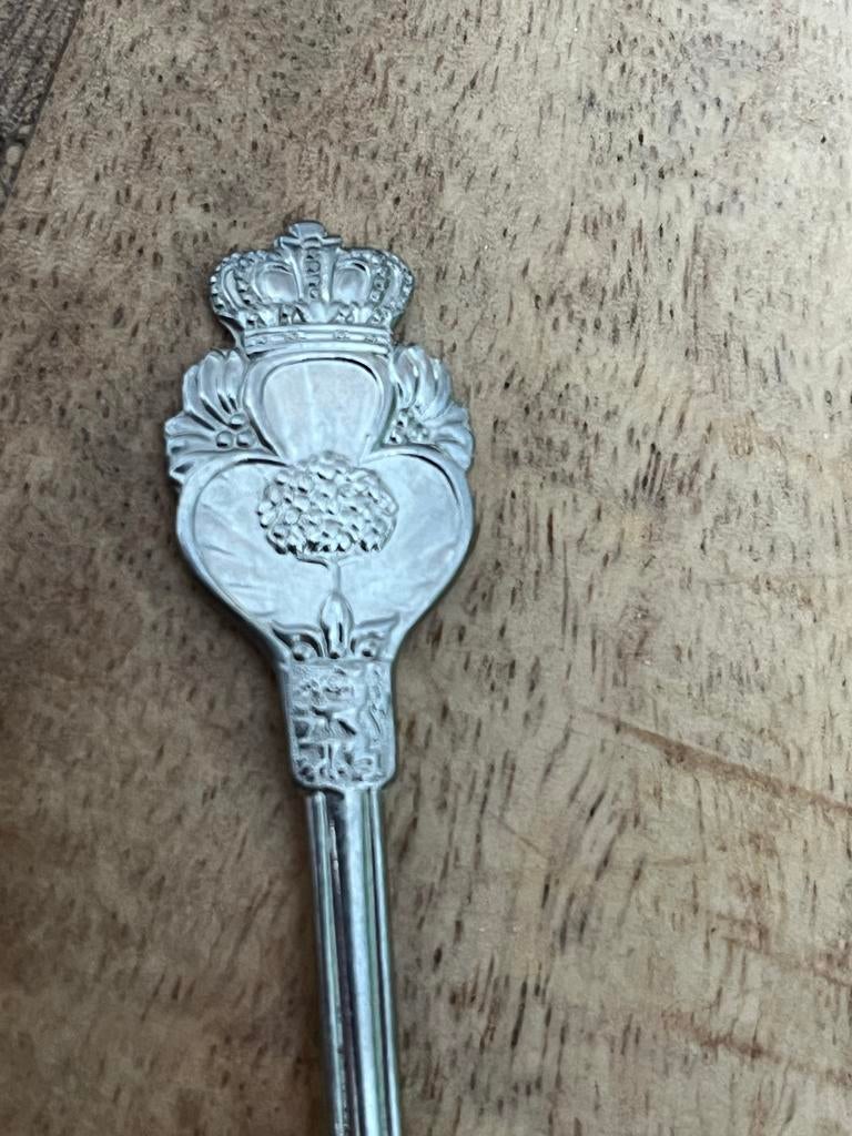 Antiek Geboortelepeltje Prinses Beatrix 1938, Ophalen of Verzenden