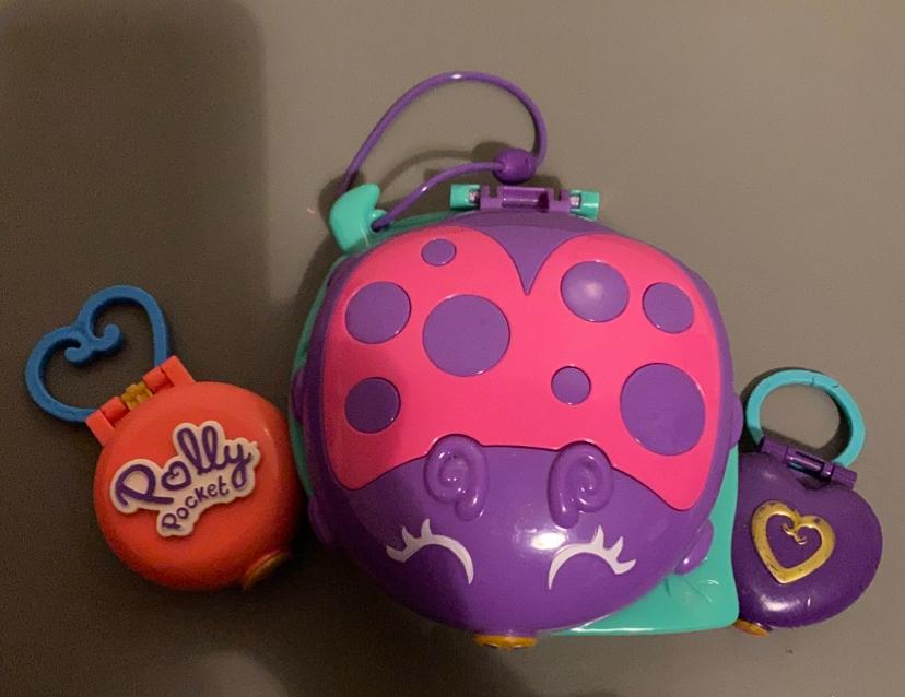 3 Polly Pockets - bijna compleet, Ophalen of Verzenden, Gebruikt