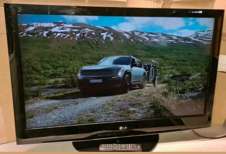 LG 42ld420 42 inch televisie + hdmi + afstandsbediening, Ophalen, Gebruikt, LCD, 100 cm of meer