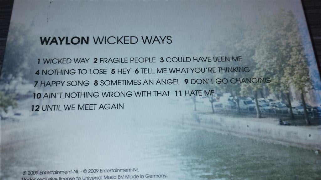 Waylon - Wicked Ways [Digipack], Ophalen of Verzenden, Zo goed als nieuw