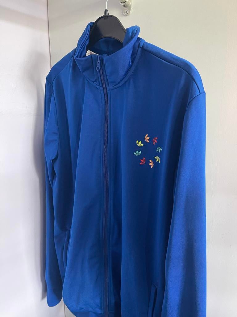 Adidas , nike jack, Ophalen of Verzenden, Zo goed als nieuw, Maat 46/48 (XL) of groter, Blauw