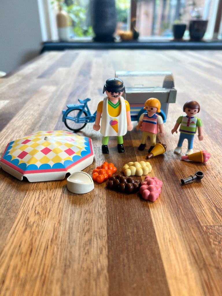 Playmobiel - Ijsjesverkoper - 3244, Ophalen of Verzenden, Gebruikt, Complete set