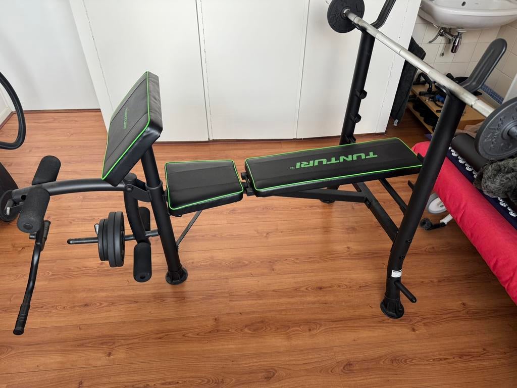 Tunturi Fitness bank, Sport en Fitness, Fitnessapparatuur, Ophalen, Zo goed als nieuw, Krachtstation