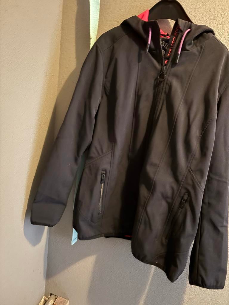 Wellensteyn Softshell Jas - Maat L, Kleding | Dames, Ophalen of Verzenden, Zo goed als nieuw, Maat 42/44 (L), Zwart
