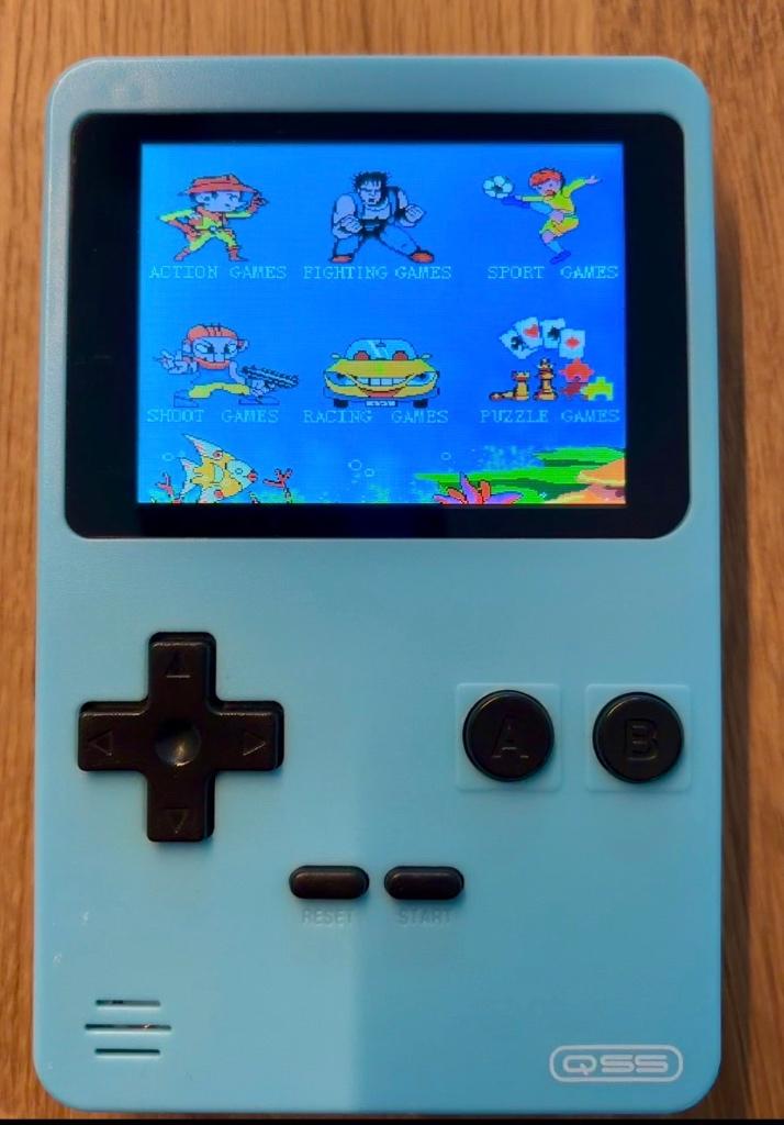 QSS Mini Retro Arcade Spelcomputer, Ophalen, Zo goed als nieuw
