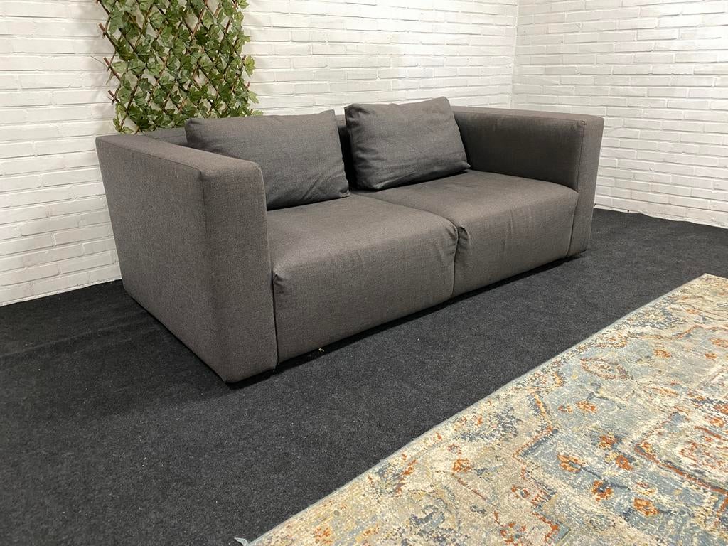Minotti Braque 2,5 zits - Gereinigd - Gratis Levering, Huis en Inrichting, Banken | Bankstellen, 150 tot 200 cm, Tweepersoons