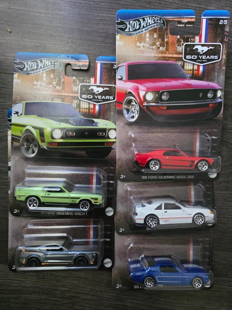 Hot Wheels Mustang Collectie - Silver Series, Nieuw, Ophalen of Verzenden, 333 Continental Boulevard, El Segundo, CA 90245, USA
