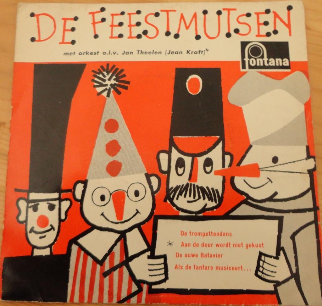 De Feestmutsen, Gebruikt, 7 inch, Single, Ophalen of Verzenden